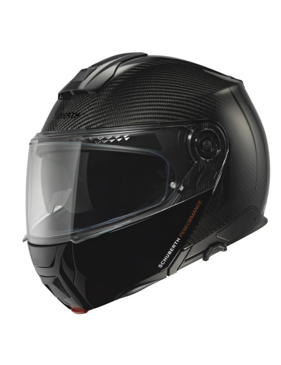 Schuberth C5 Carbon Black Glossy Modular Motorcycle Helmet
