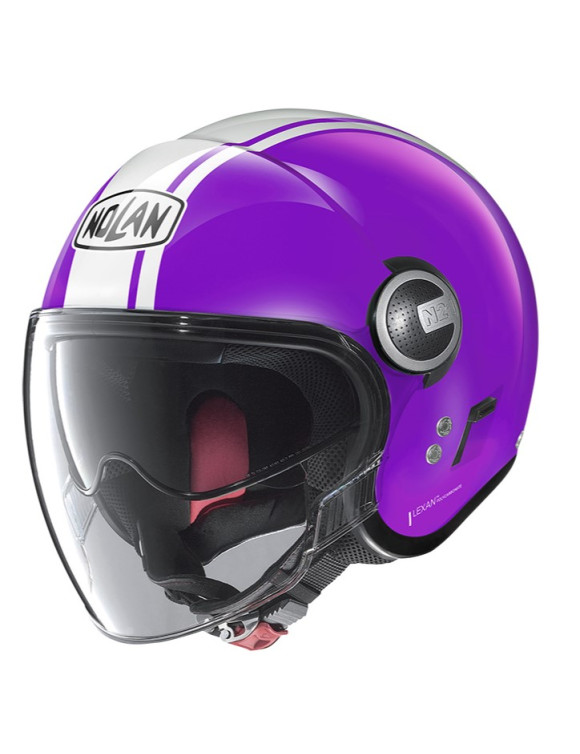 Casque de moto Jet en polycarbonate brillant Nolan N21 Visor 06 Dolce Vita 121 - 1