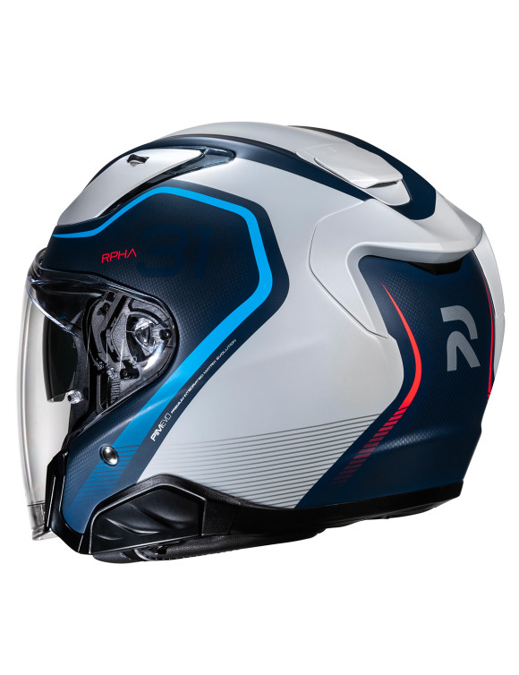 Casque Jet Moto HJC RPHA31 Kouv MC21SF Mat 140121 - 3