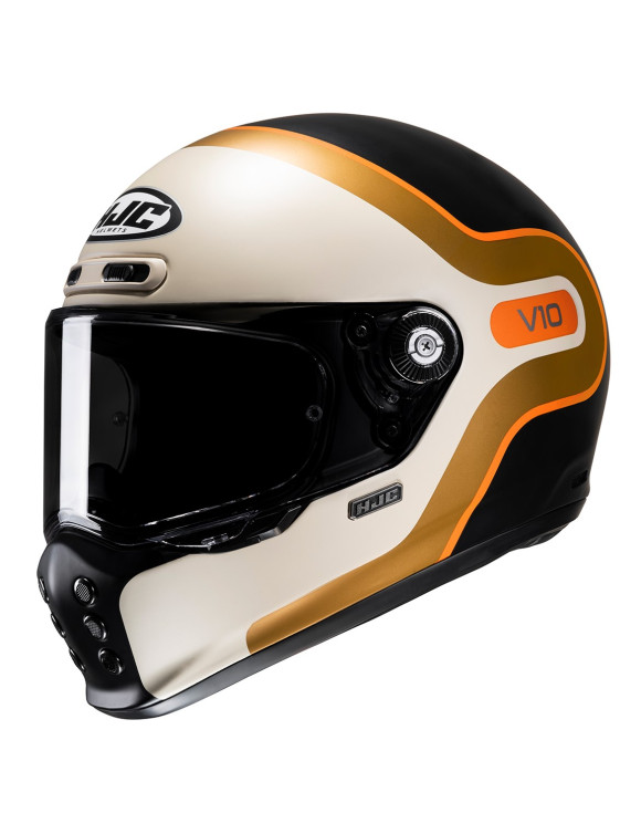 Casque de moto intégral HJC V10 Grape MC7SF mat 104277 - 1