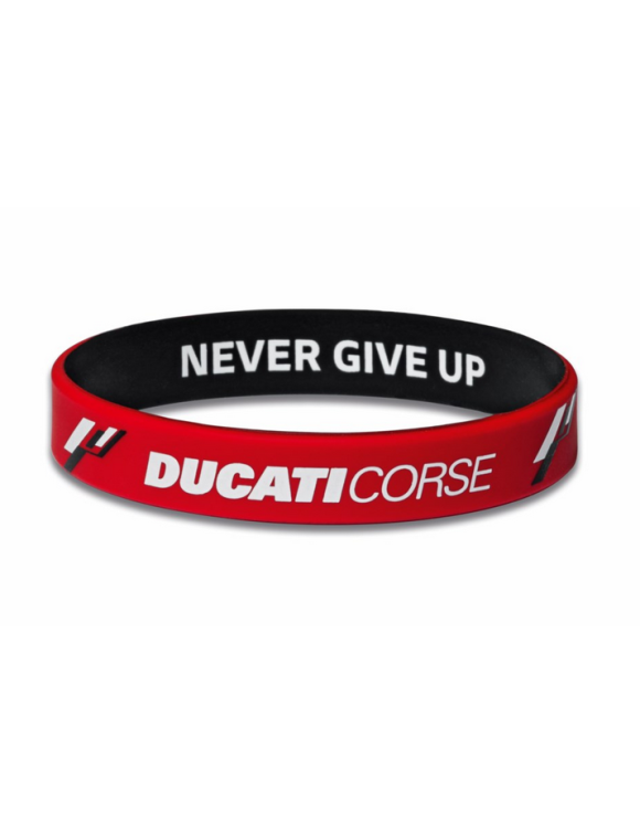 Original Ducati DC Line Rubber Bracelet 987704840
