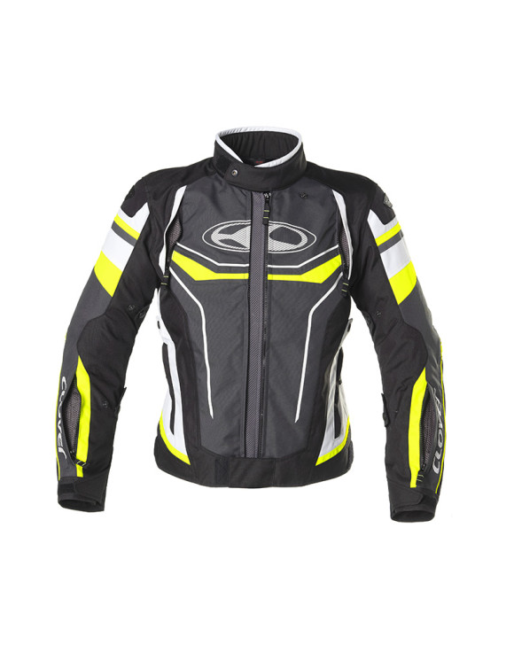 Veste de moto mi-saison Clover Airblade-4 Sport pour hommes 1765-B/G - 3
