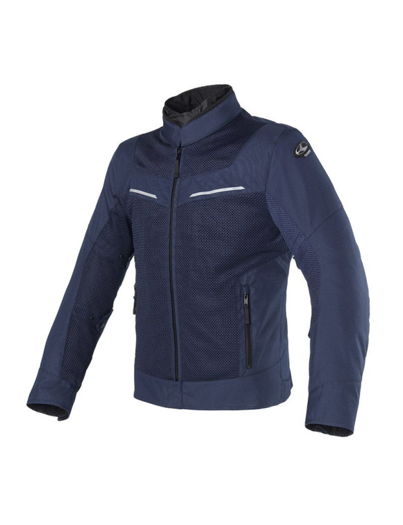 Veste de moto d'été pour femmes Clover Airtek WP Lady Navy 1703-N/NAV - 1