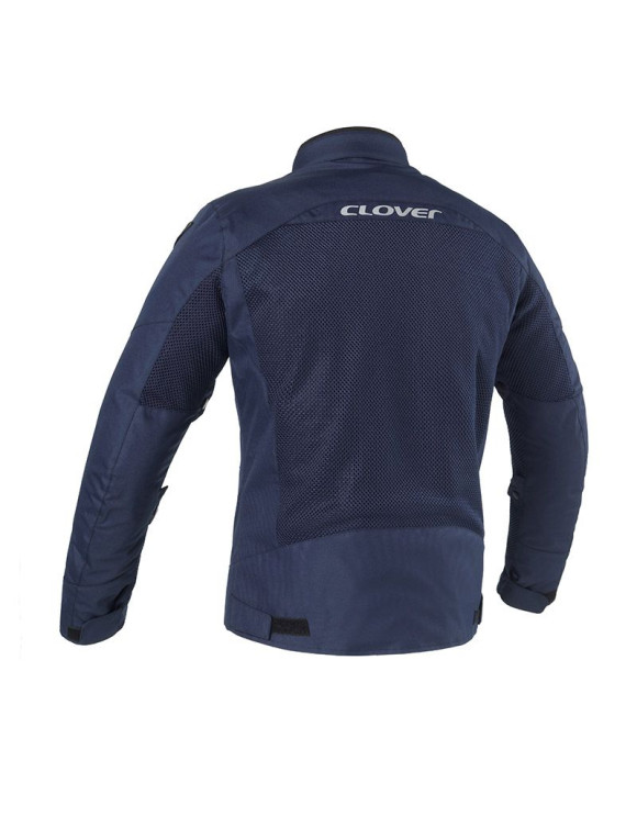 Chaqueta Moto Verano Mujer Clover Airtek WP Lady Navy 1703-N/NAV - 2