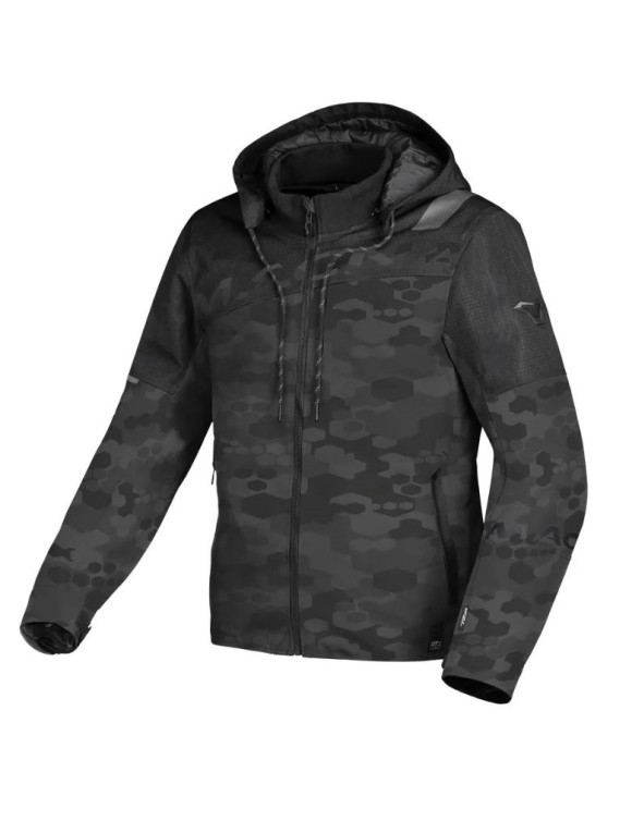 Veste de moto d'hiver Macna Racoon Camo pour hommes 1653661-180 - 1