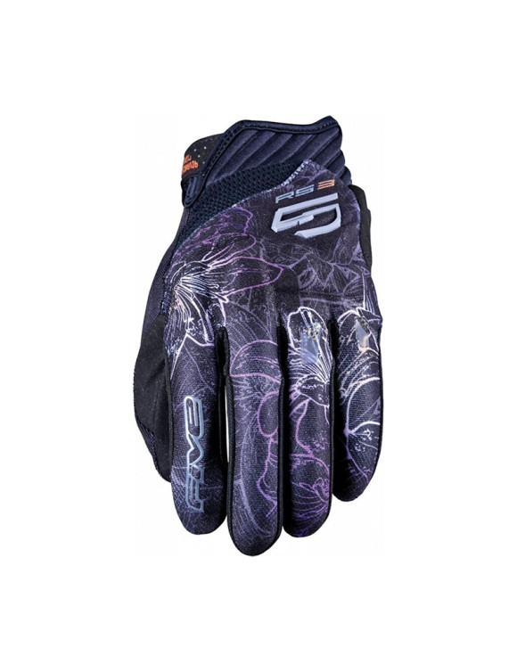Gants de moto d'été pour femmes Five RS3 Evo Lady Flower Boreal 81272 - 1