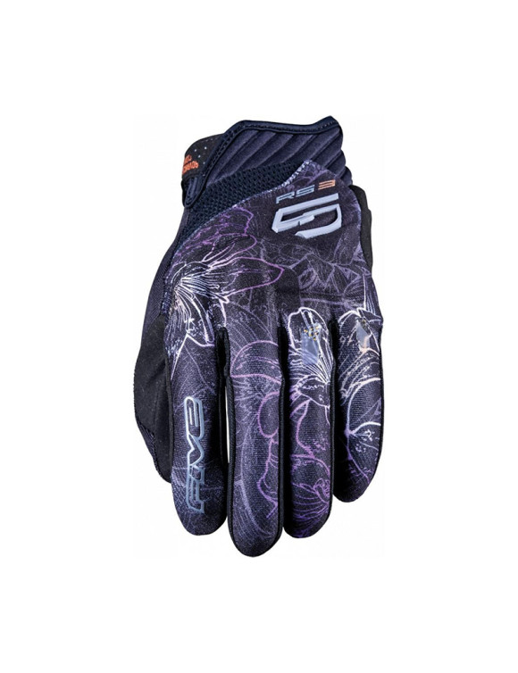 Five RS3 Evo Lady Flower Boreal Summer Women's Motorcycle Gloves 81272