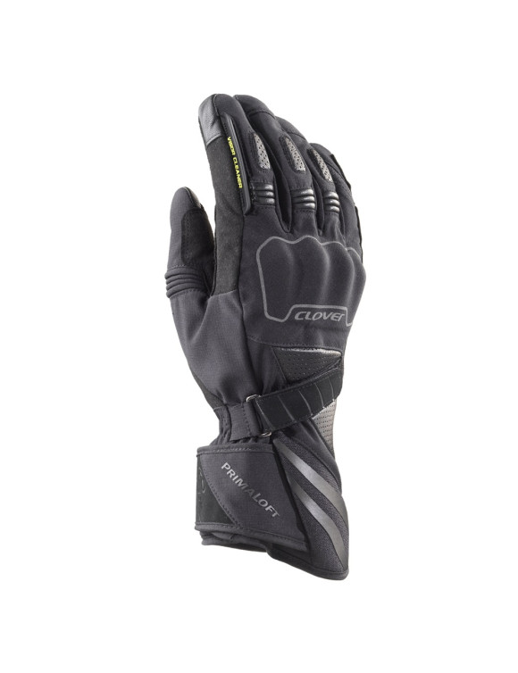 Clover Sierra Black 1180N/N Men's Winter Motorcycle Gloves
