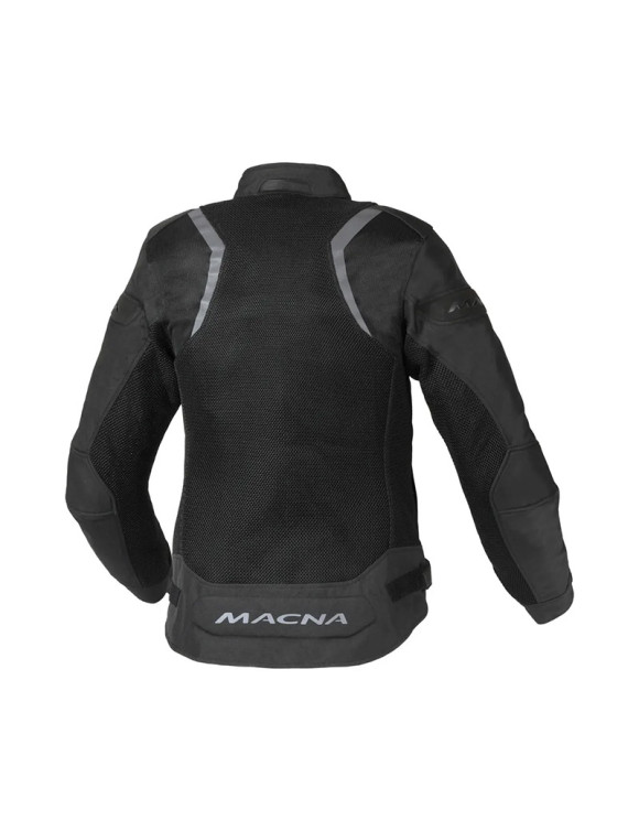 Chaqueta de moto mujer Macna Velotura Lady Negra Verano 1653283-101 - 2