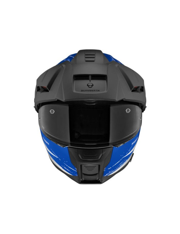 Casco Moto Modular Schuberth E2 Explorer Azul Brillante 417906 - 4