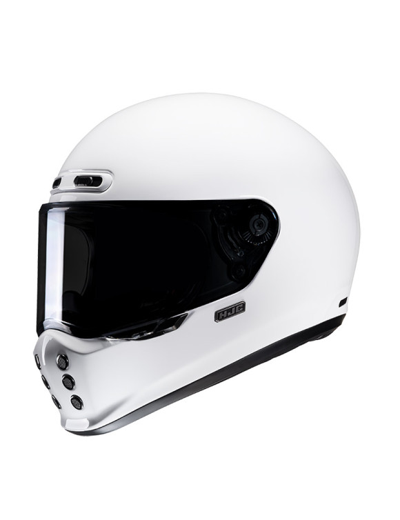 Casco Moto Integrale HJC V10 White Lucido 104028 - 1 Casco Moto Integrale HJC V10 White Lucido 104028 - 1