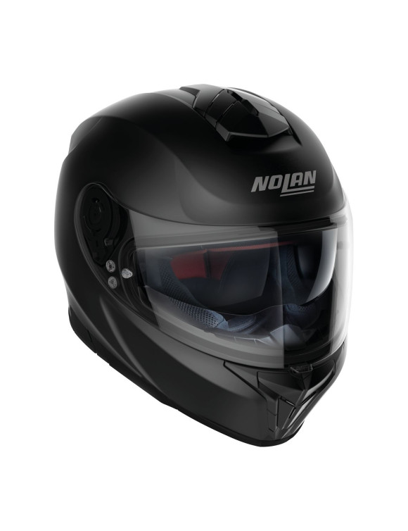 Casco Moto Integrale Nolan N80-8 Classic N-Com 003 Black Lucido - 3 Casco Moto Integrale Nolan N80-8 Classic N-Com 003 Black Lucido - 3