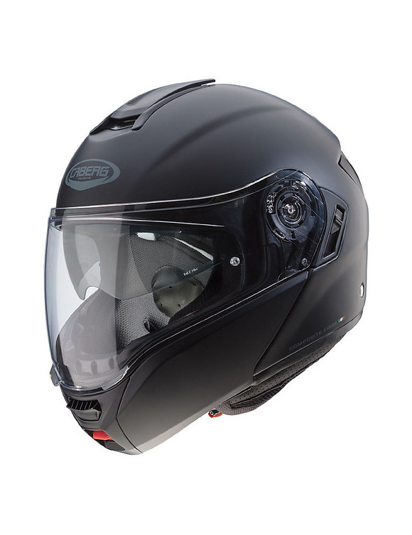 Caberg Levo X Modular Motorcycle Helmet Matt Black Matt C0GA6017