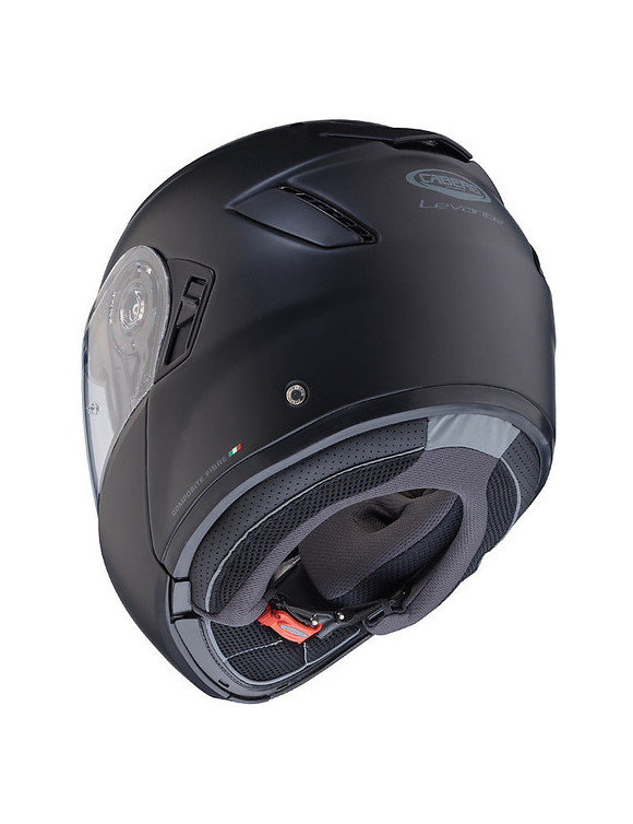 Casque de moto modulaire Caberg Levo X Noir Mat Mat C0GA6017 - 4