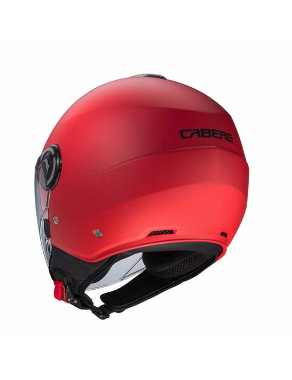 Caberg Riviera V4 X Jet Motorcycle Helmet Matte Red C6HA6087 - 2 Caberg Riviera V4 X Jet Motorcycle Helmet Matte Red C6HA6087 - 2