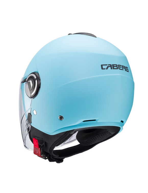Casque Moto Jet Caberg Riviera V4 X Bleu Mat C6HA60K7 - 3