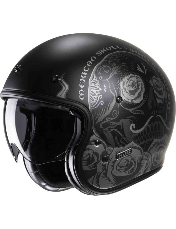 Casque de moto jet HJC V31 Desto MC5SF mat 1657750 - 1 Casque de moto jet HJC V31 Desto MC5SF mat 1657750 - 1