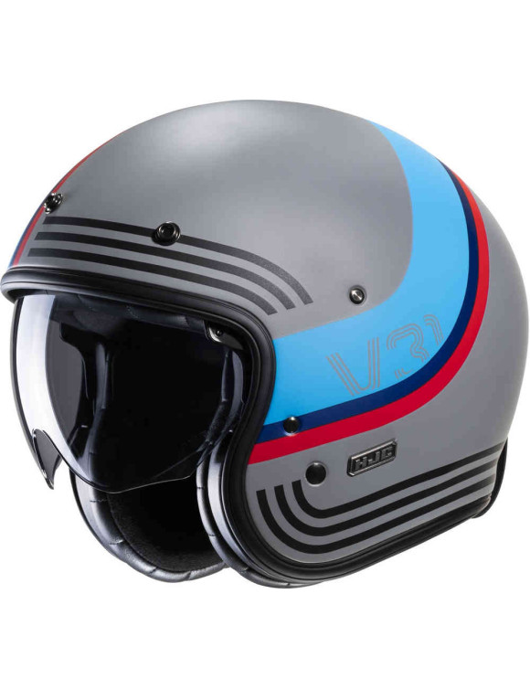 Casque de moto jet HJC V31 Byron MC21SF mat 165821 - 1 Casque de moto jet HJC V31 Byron MC21SF mat 165821 - 1