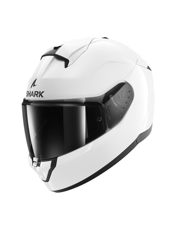 Shark Ridill 2 Glossy White Full Face Motorcycle Helmet HE1100EWHU