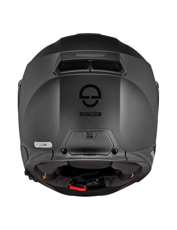 Casque de moto intégral Schuberth S3 noir mat 421711 - 2