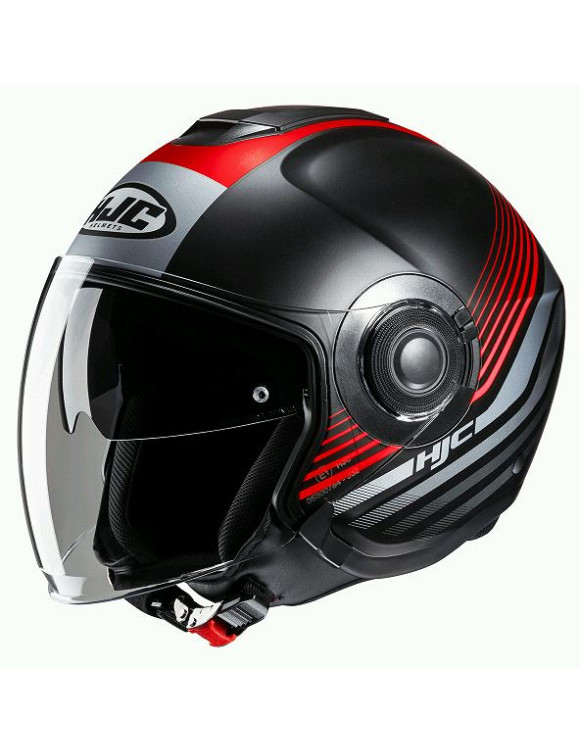HJC I40 N Dova MC1SF Matt Motorcycle Jet Helmet 171371