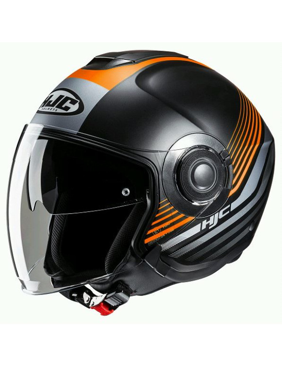 HJC I40 N Dova MC7SF Matt Motorcycle Jet Helmet 171377