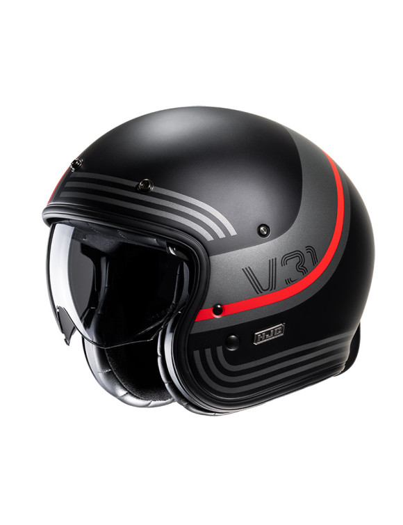 Casco Jet Moto HJC V31 Byron MC1SF Mate 165871 - 1 Casco Jet Moto HJC V31 Byron MC1SF Mate 165871 - 1