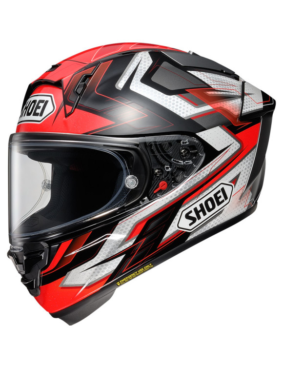 Casco de moto integral Shoei X-Spirit Pro Escalate TC-1 brillante 1118100 - 1