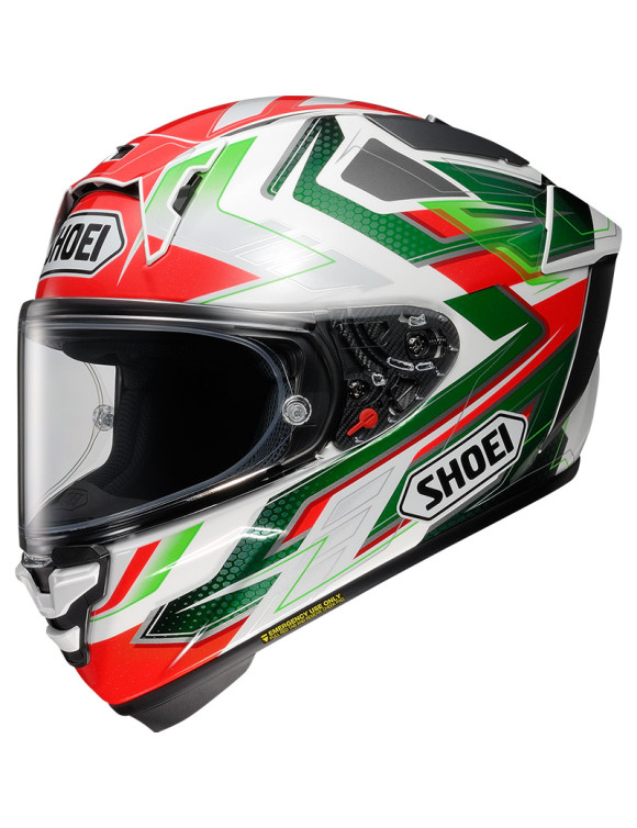 Shoei X-Spirit Pro Escalate TC-4 Glossy Full Face Motorcycle Helmet 1118102