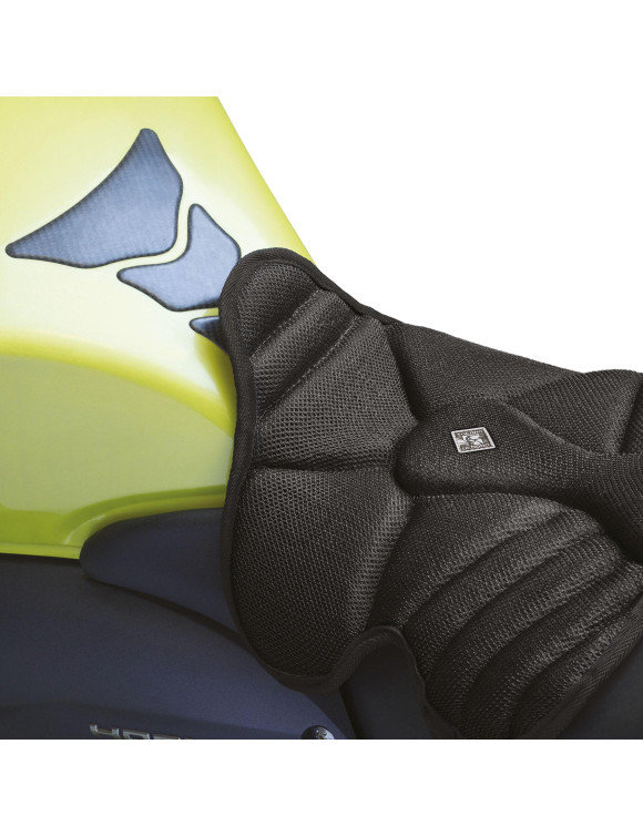 Scooter/Motorcycle Passenger Seat Cover, Black, Tucano Urbano Cool Fresh 326-N/4 - 3