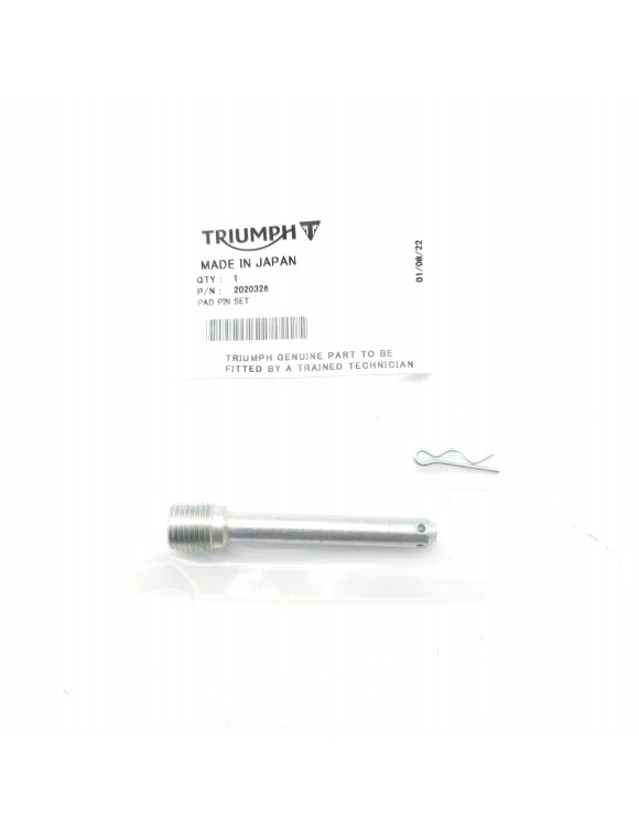 Front brake caliper pin, original Triumph spare part T2020326