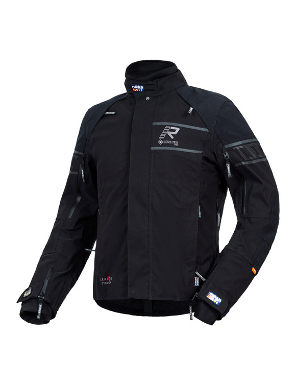 Veste de moto de tourisme Rukka Rapto-R JKT noir/blanc 990 pour hommes