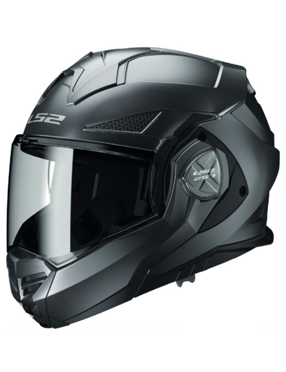 Casco de moto modular LS2 FF901 Advant-X Solid Matt Titanium 569011007 - 1