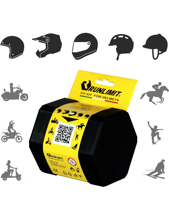 Set di Aggiustamento Taglia Casco Runlimit Fit Kit 980115 - 1