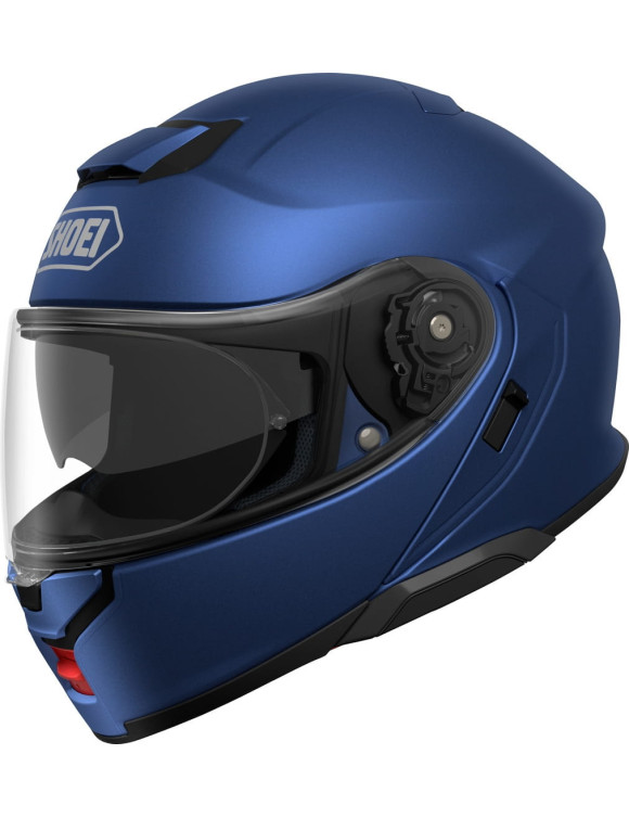 Casque de moto modulaire Shoei Neotec 3 Bleu Mat Métallisé Opaque 1207029 - 1