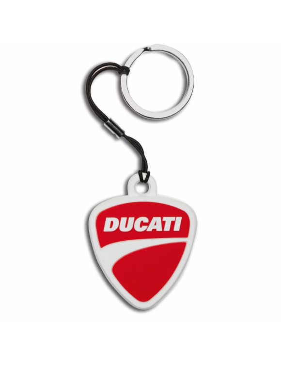Original Ducati Shield Gummi-Schlüsselanhänger 987703958