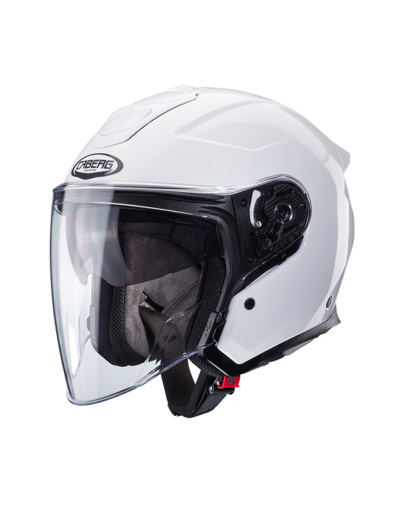 Caberg Flyon II Glossy White Motorcycle Jet Helmet