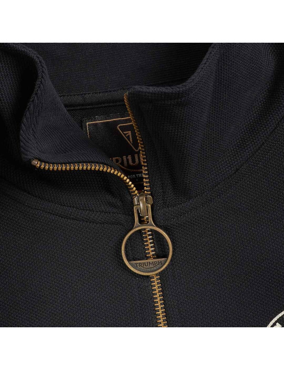 Sweat-shirt original Triumph Ace Cafè pour homme noir MSWS23805 - 4