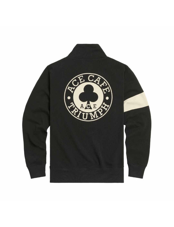 Sudadera Hombre Original Triumph Ace Cafè Negro MSWS23805 - 2
