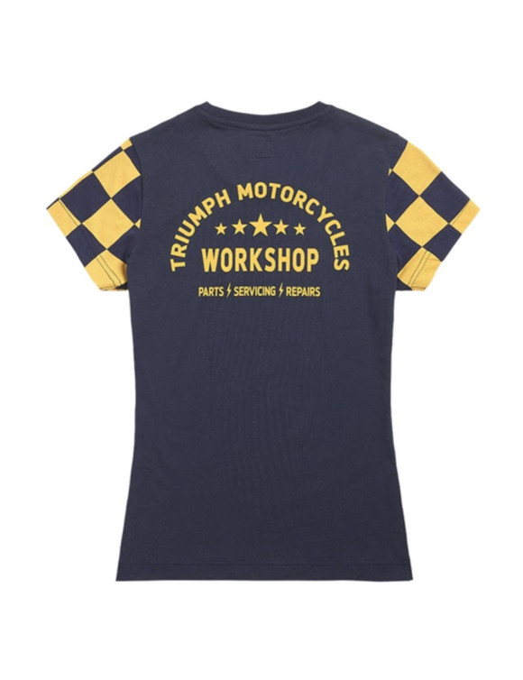 Women's T-Shirt Triumph Marie Navy/Yellow MTSS2321 - 2