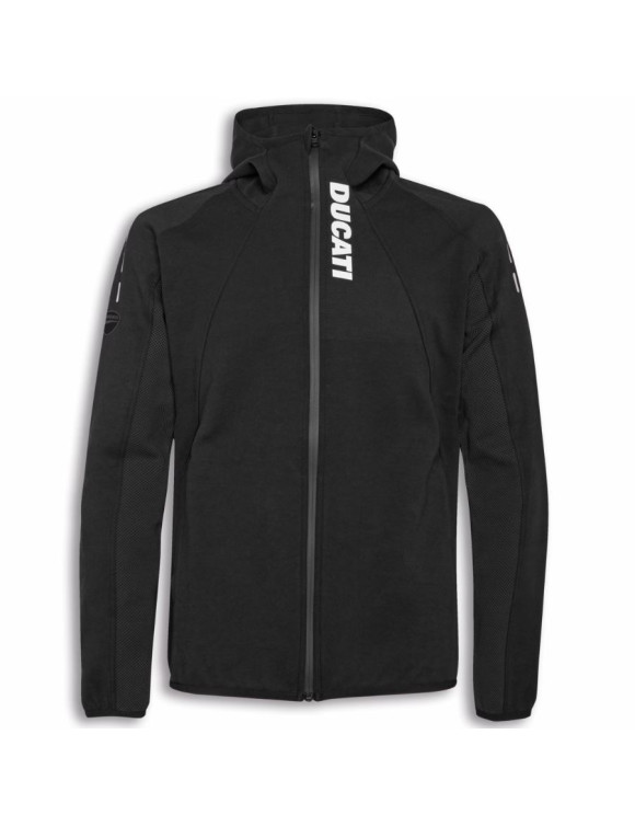 Sudadera Hombre Original Ducati Reflex Attitude 2.0 Negra 98770553 - 1 Sudadera Hombre Original Ducati Reflex Attitude 2.0 Negra 98770553 - 1