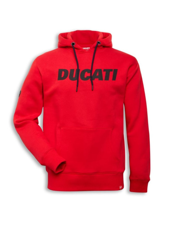 Original Ducati Logo Rotes Herren-Sweatshirt 98770340