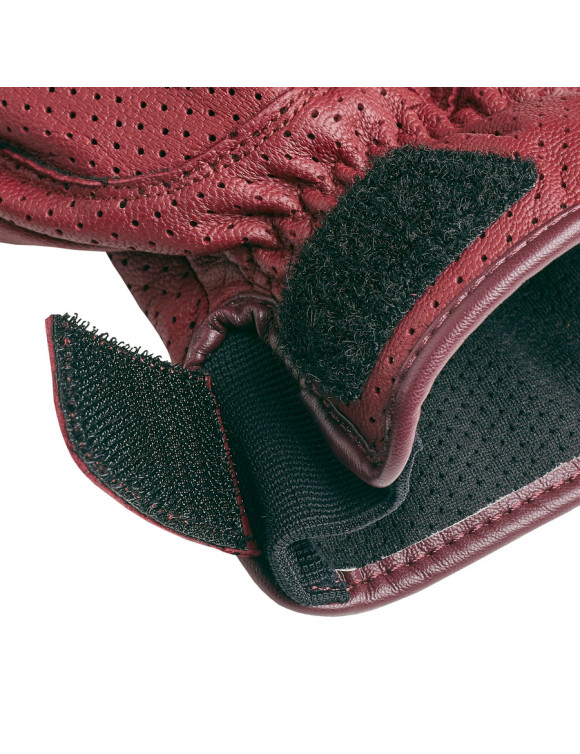 Gants de moto d'été pour hommes Triumph Cali Bordeaux MGVS2208-205 - 2