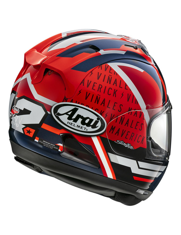 Casco integral Arai RX-7 V EVO Maverik, acabado brillante, AR2996MV - 2 Casco integral Arai RX-7 V EVO Maverik, acabado brillante, AR2996MV - 2
