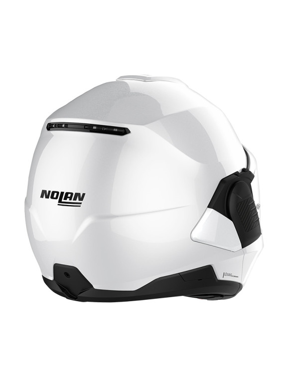 Casque de moto modulaire Nolan N120-1 Classic 005 Métal Blanc Brillant N1F000027005 - 3