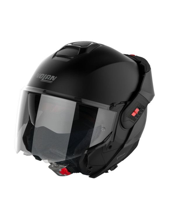 Casco de moto modular Nolan N120-1 Classic 010 negro plano mate N1F000027010 - 2