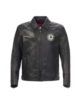 STUDIO ID FRINGE JACKET - Giacca Di Pelle - Black/nero - Foto 9