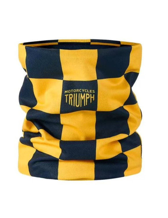 Scaldacollo Unisex Originale Triumph Cohen Navy/Yellow MTUS2341 - 1