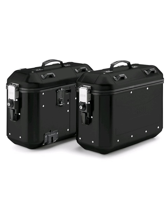 Pulniers laterales de motocicleta, negro, dlmk36b trekker dolomites, monokey - 1