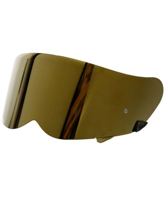 Visera para casco de motocicleta EXT Simpson Venom Gold MP090460 - 1